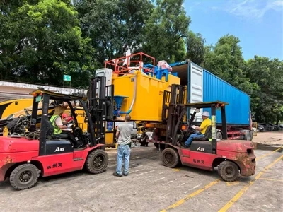 ZT-6CDF και 21/32CDF Rigs Drilling αποστέλλονται